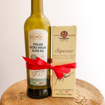 Italian Olive Oil and Balsamic Gift Set