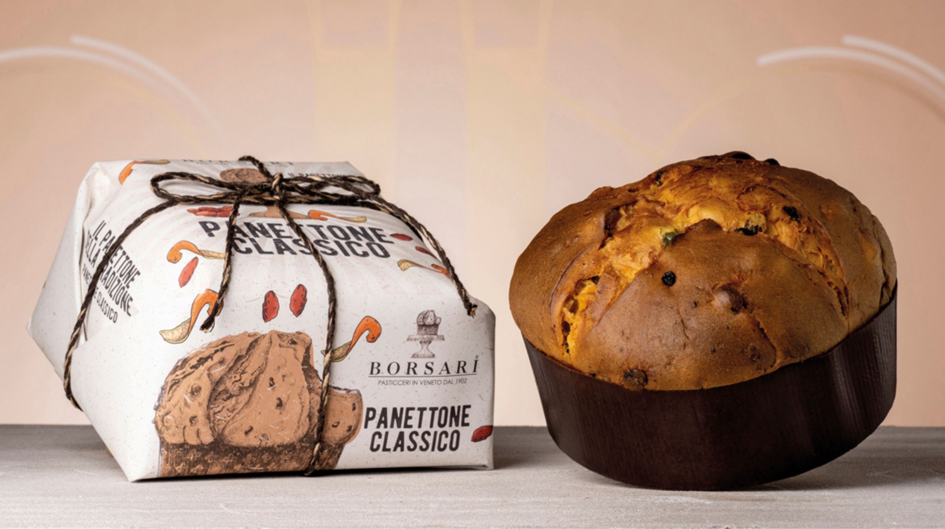 Classic Panettone Fruit Cake Taste with Gusto