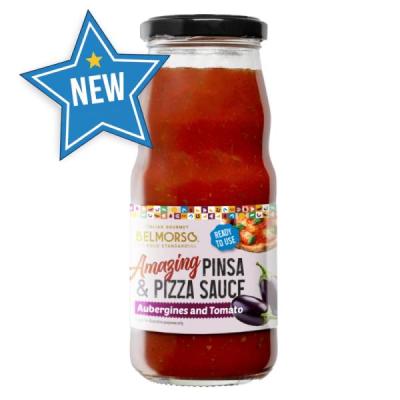 Belmorso Authentic Sicilian Pizza Sauce - Aubergines and Tomato
