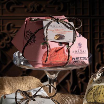 Amarena Cherry Panettone With Chocolate Chips