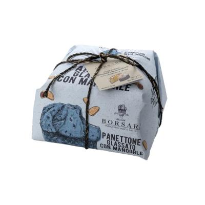 Panettone Glazed with Almonds