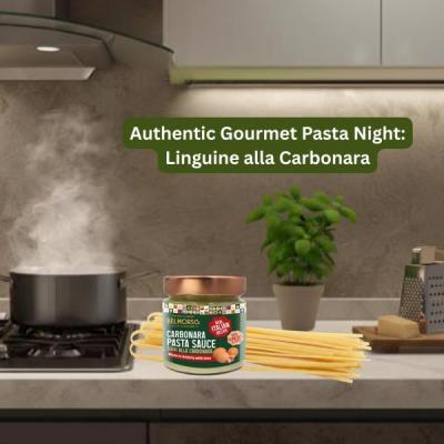 Carbonara Pasta Box - Authentic Italian Pasta Night